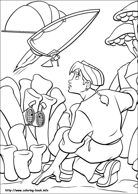 Treasure Planet coloring picture